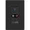 AtlasIED A-RCA-B Atmosphere RCA/3.5mm Audio Input (Black)