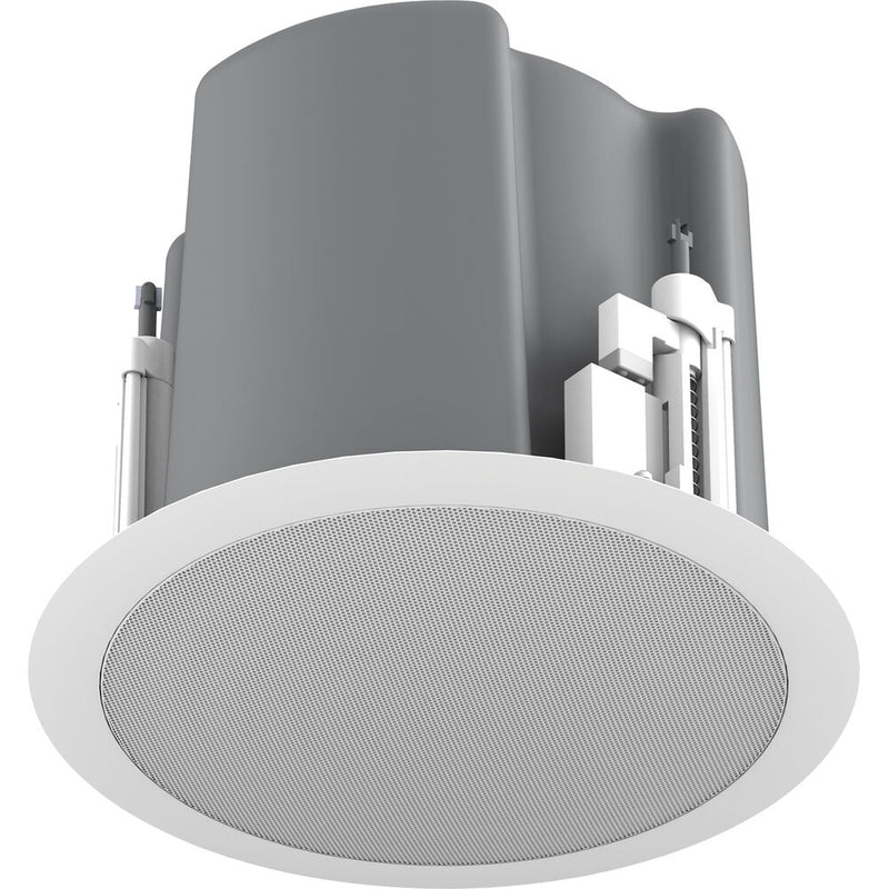 AtlasIED 6.5" Coaxial In-Ceiling Speaker with 32-Watt 70/100V Transformer