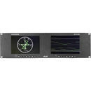 Elvid StudioVision Dual 7" Rackmount Monitor