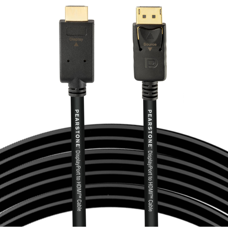 Pearstone DisplayPort to HDMI Cable (10')