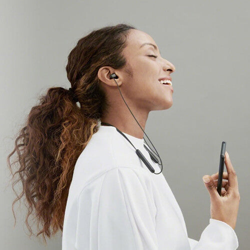 Sony WI-C100 Wireless In-Ear Headphones (Black)