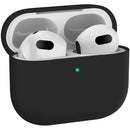 Sahara Case Liquid Silicone Case for Apple AirPods 3rd Generation (Black)