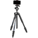 Manfrotto Element MII Mobile Bluetooth Aluminum Traveler Tripod (Black)