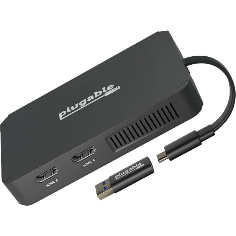 Plugable USB-C 3.0 Quad HDMI Adapter