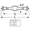 Osram HMI575WDXS Metal Halide Double-Ended Lamp (575W/95V/6000K)