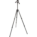 Slik Pro AL-323-3W Aluminum 3-Section Tripod with Arca-Type 3-Way Pan-Tilt Head