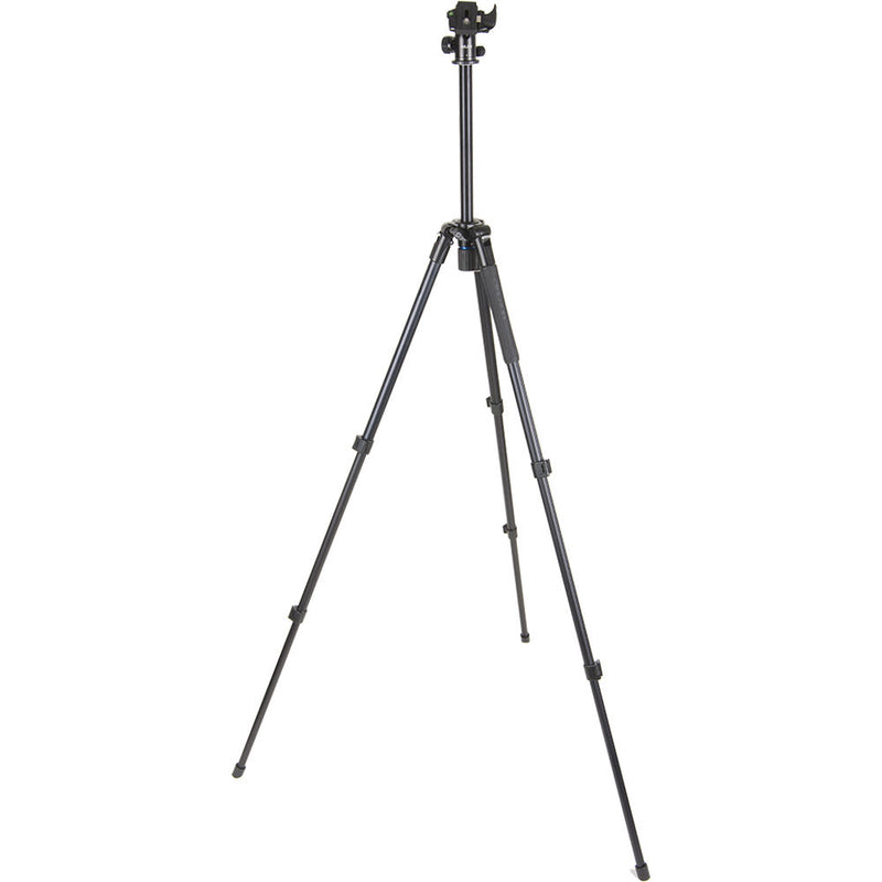 SLIK Pro AL-323BH4 Tripod with SBH-400 Triple Action Ball Head (Matte Black)