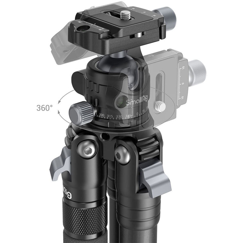 SmallRig AP-10 Carbon Fiber Tripod with Ball Head