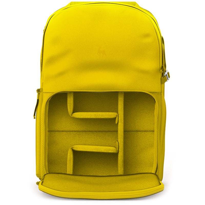 Brevite Jumper Photo Backpack (Lemon Yellow)