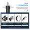 Neewer Wall-Mounting Boom Arm (5.9', 2-Pack, Black)