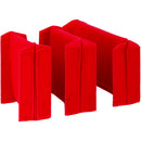 Oberwerth Interior Dividers (3-Pack, Red, 5.1 x 3.5"/5.1 x 3.2"/6.7 x 3.5")