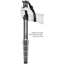 Leofoto MPQ-325C 5-Section Carbon Fiber Monopod with Case