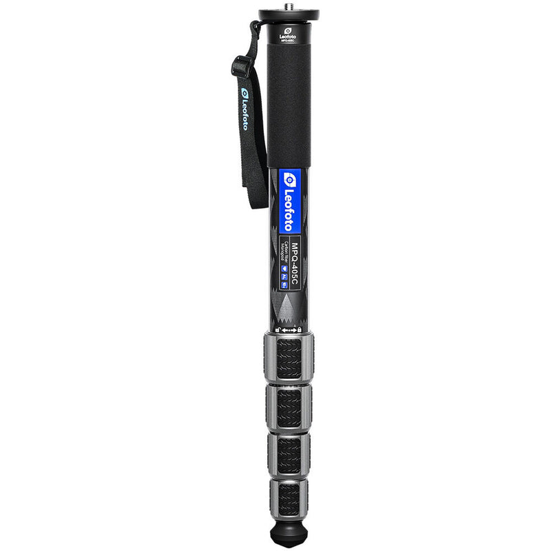 Leofoto MPQ-405C 5-Section Carbon Fiber Monopod with Case