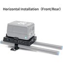 ANDYCINE Multi-Output V-Mount Battery Plate with Adjustable 15mm LWS Rod Bracket