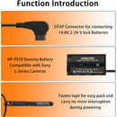 ANDYCINE D-Tap to L-Series Dummy Battery