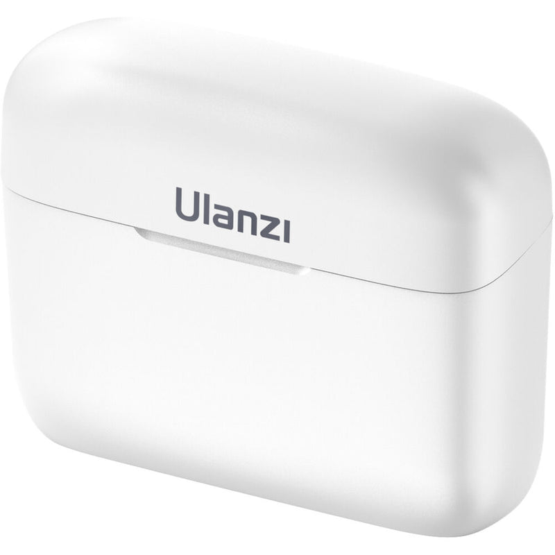 Ulanzi J12 2-Person Wireless Microphone System with Lightning Connector for iOS Devices (White)