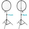 Neewer Portable Background and Reflector Holder Clip (2-Pack)