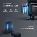 Neewer Z1-C TTL Round Head Flash Speedlite for Canon