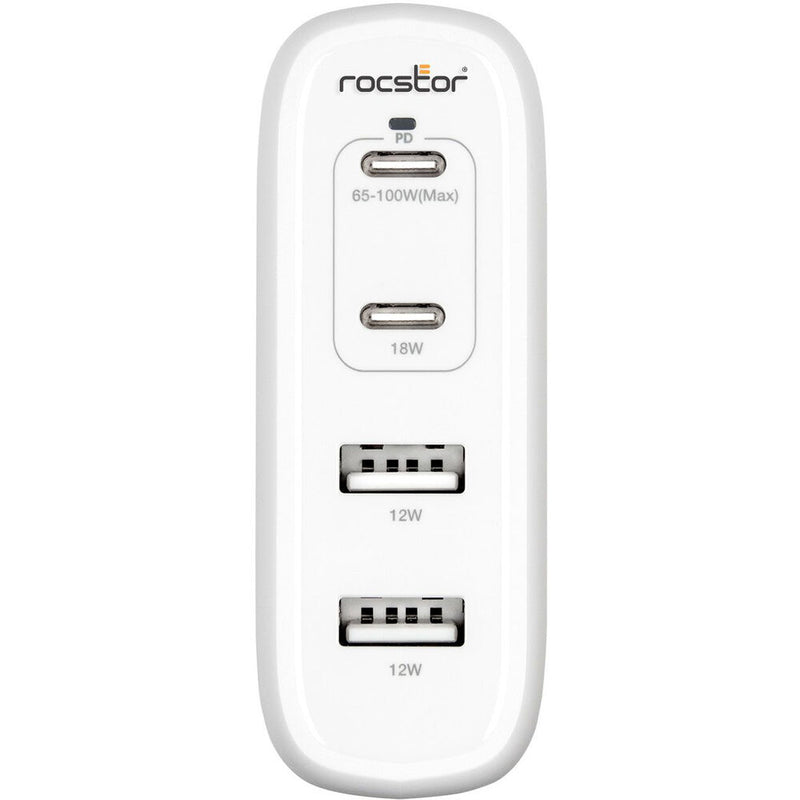 Rocstor 100W Smart USB-C Power Station Adapter (White)