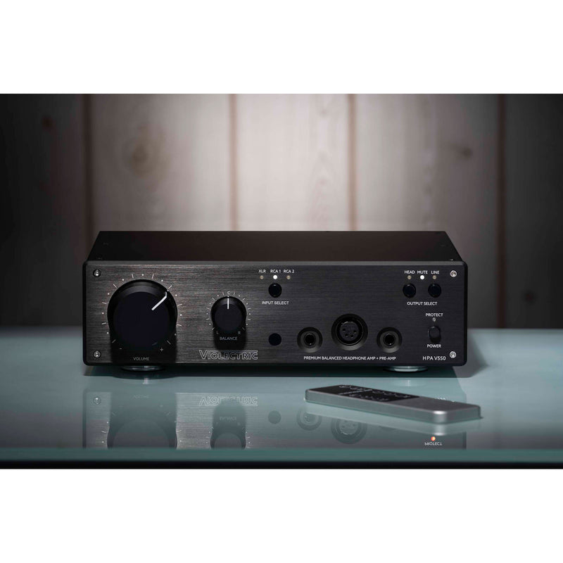 Violectric HPA V550 Pro Desktop Headphone Amplifier and Preamp