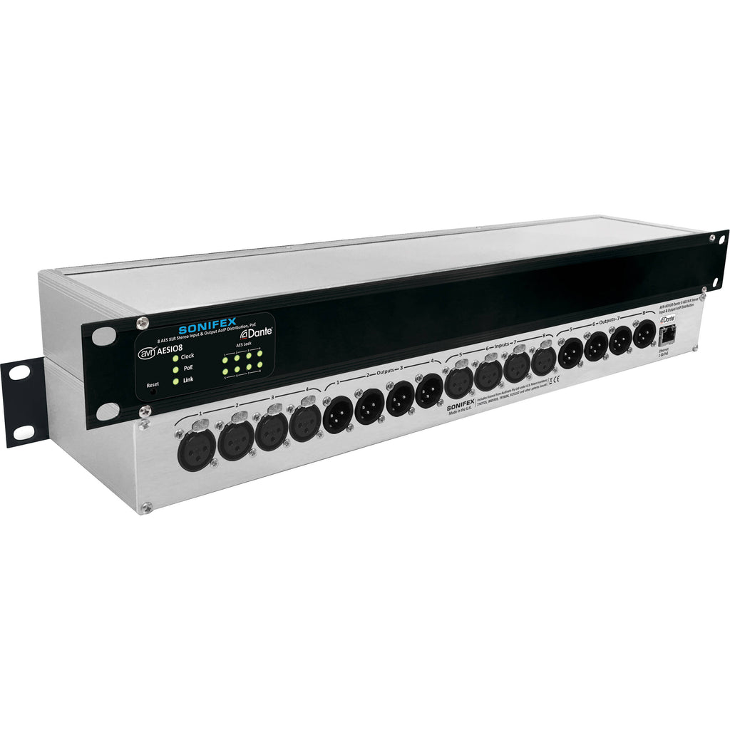 Buy in India Sonifex AVN-AESIO8 8 AES3 Input & Output Dante Interface ...