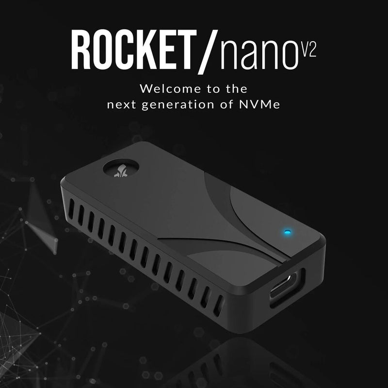 Sabrent 1TB Rocket Nano V2 USB 3.2 Gen 2x2 External SSD