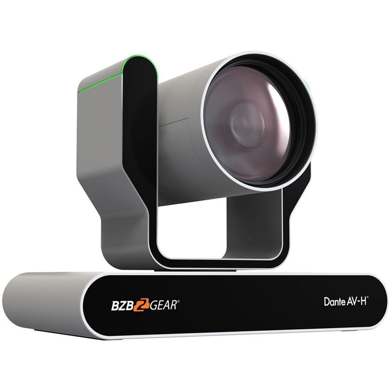 BZBGEAR 4K PTZ Auto-Tracking/Live Streaming Camera with Tally & 12x Zoom (White)
