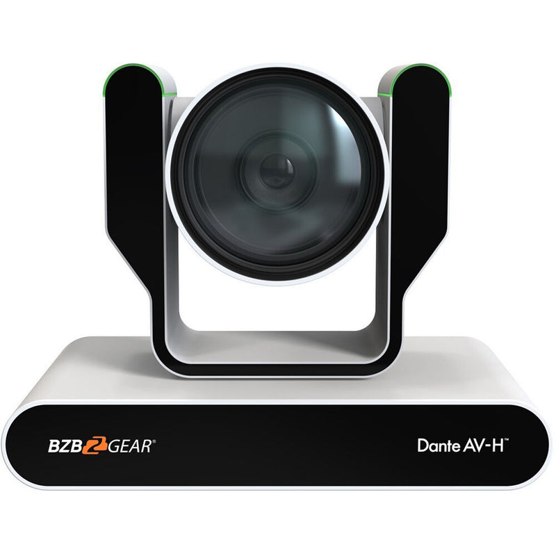 BZBGEAR 4K PTZ Auto-Tracking/Live Streaming Camera with Tally & 12x Zoom (White)