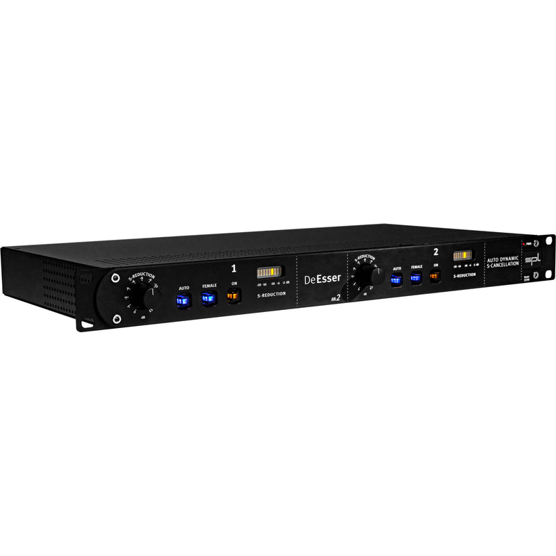 SPL DeEsser Mk2 Rackmount Auto-Dynamic Dual De-Esser (1 RU)