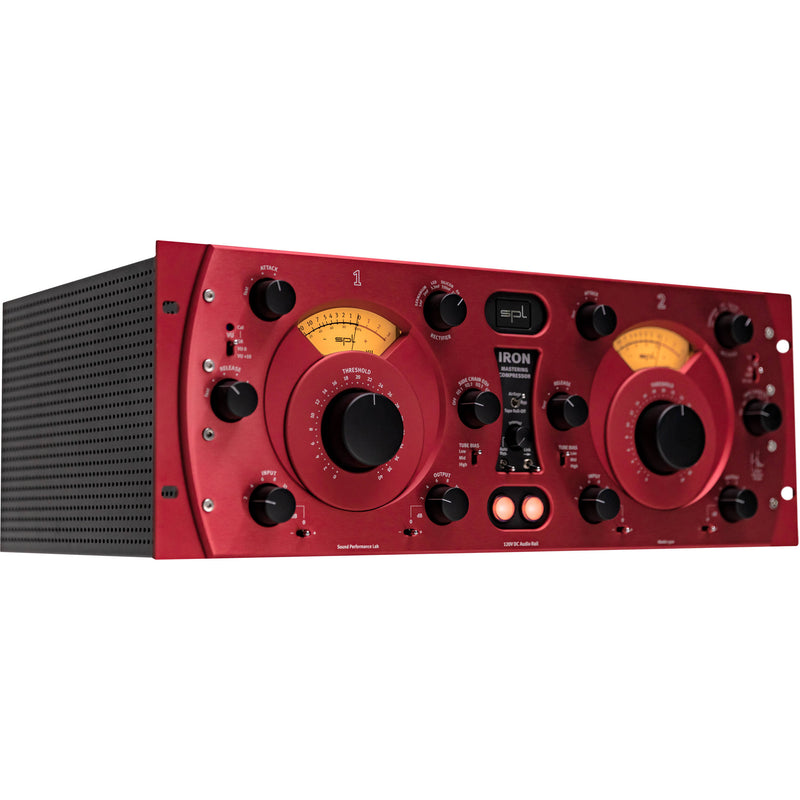 SPL Iron V2 Two-Channel Tube Mastering Compressor (Red/Black)