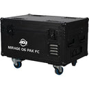 American DJ Mirage Q6 PAK Black with Charging Case (6-Pack, Black)