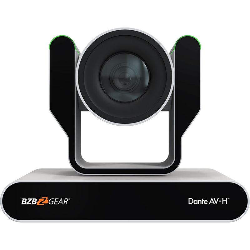 BZBGEAR 4K PTZ Auto-Tracking/Live Streaming Camera with Tally & 25x Zoom (White)