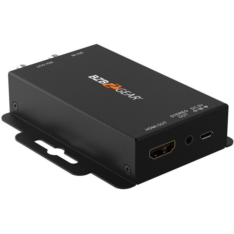 BZBGEAR 12G/6G/3G/HD-SDI to HDMI 2.0 Converter with Audio Extraction