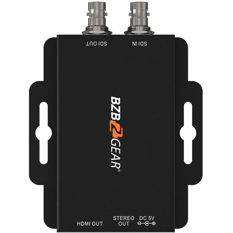 BZBGEAR 12G/6G/3G/HD-SDI to HDMI 2.0 Converter with Audio Extraction