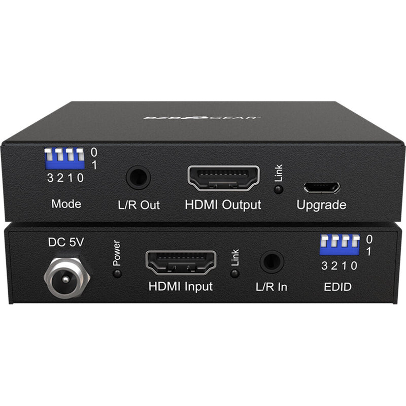 BZBGEAR UHD 4K 18 Gb/s HDMI Signal Fixer and Audio Embedder & De-Embedder