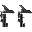 Neewer Studio Spring Clamp for Reflector (2-Pack)