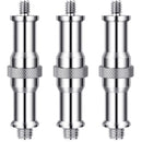 Neewer 1/4"-20 to 3/8"-16 Screw Adapter Spigot (3-Pack)