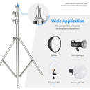 Neewer 1/4"-20 to 3/8"-16 Screw Adapter Spigot (3-Pack)