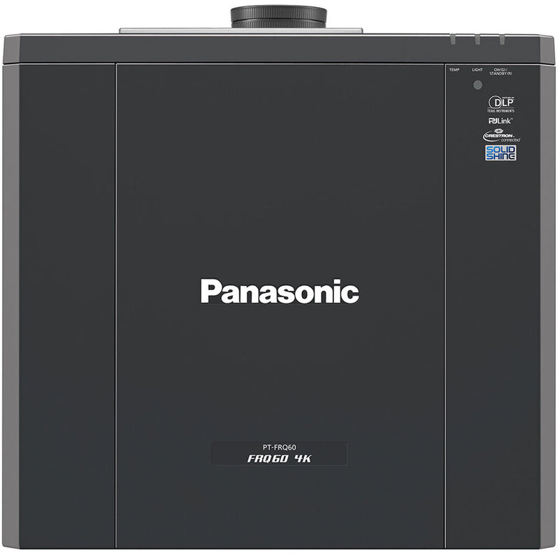 Panasonic PT-FRQ60 6000-Lumen 4K UHD Laser DLP Projector (Black)