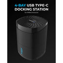 Sabrent 4-Bay USB-C 3.2 Gen 2 Docking Station for M.2 SSD Enclosures