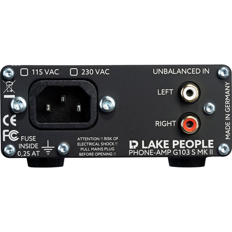 LAKE PEOPLE G103-S MKII 2-Channel Headphone Amp
