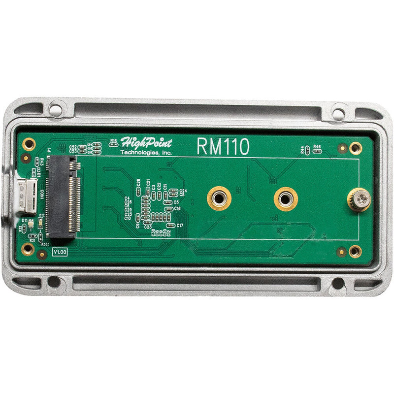 HighPoint RM 110 USB 3.2 20G-NVMe External Drive/RU 1411C PCIE 3.0 X4 1X USB 3.2 20GB/s Host Controller