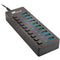 Xcellon Slim 10-Port USB 3.0 Hub