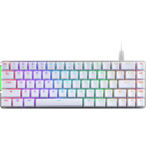 ASUS ROG Falchion Ace Wired Backlit Mechanical Keyboard (White, ROG NX Red Switches)