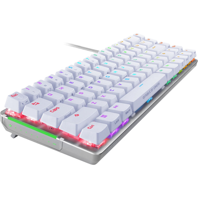ASUS ROG Falchion Ace Wired Backlit Mechanical Keyboard (White, ROG NX Red Switches)