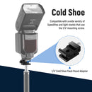 Neewer 1/4"-20 Cold Shoe Mount and Flash Stand Adapter Kit