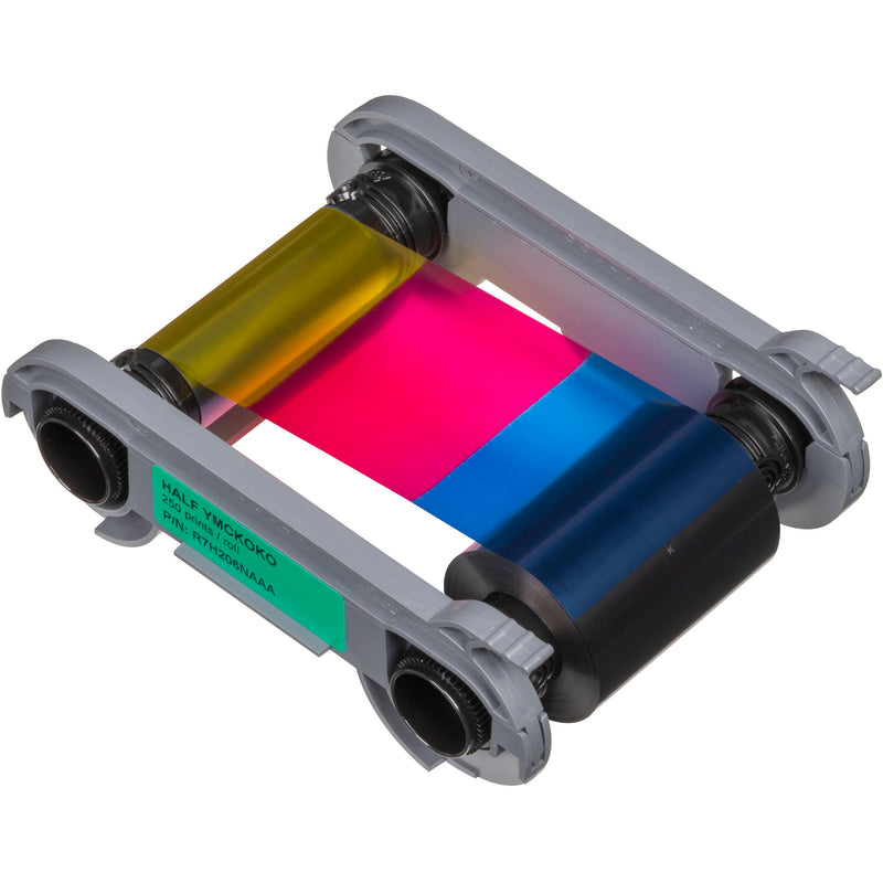 Evolis 1/2 YMCKO-KO Color Ribbon for Primacy 2 ID Card Printer (250 Prints)