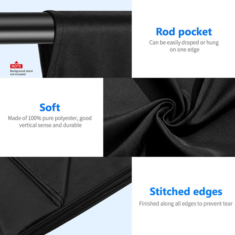 Neewer Collapsible Backdrop (Gray, 10 x 12')