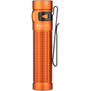 Olight Baton 3 Pro Rechargeable Flashlight with Cool White Beam (Orange)
