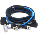 DigitalFoto Solution Limited AR1 D-Tap to 8-Pin LEMO with Canare 12G-SDI Cable & D-Tap Splitter (6.5')